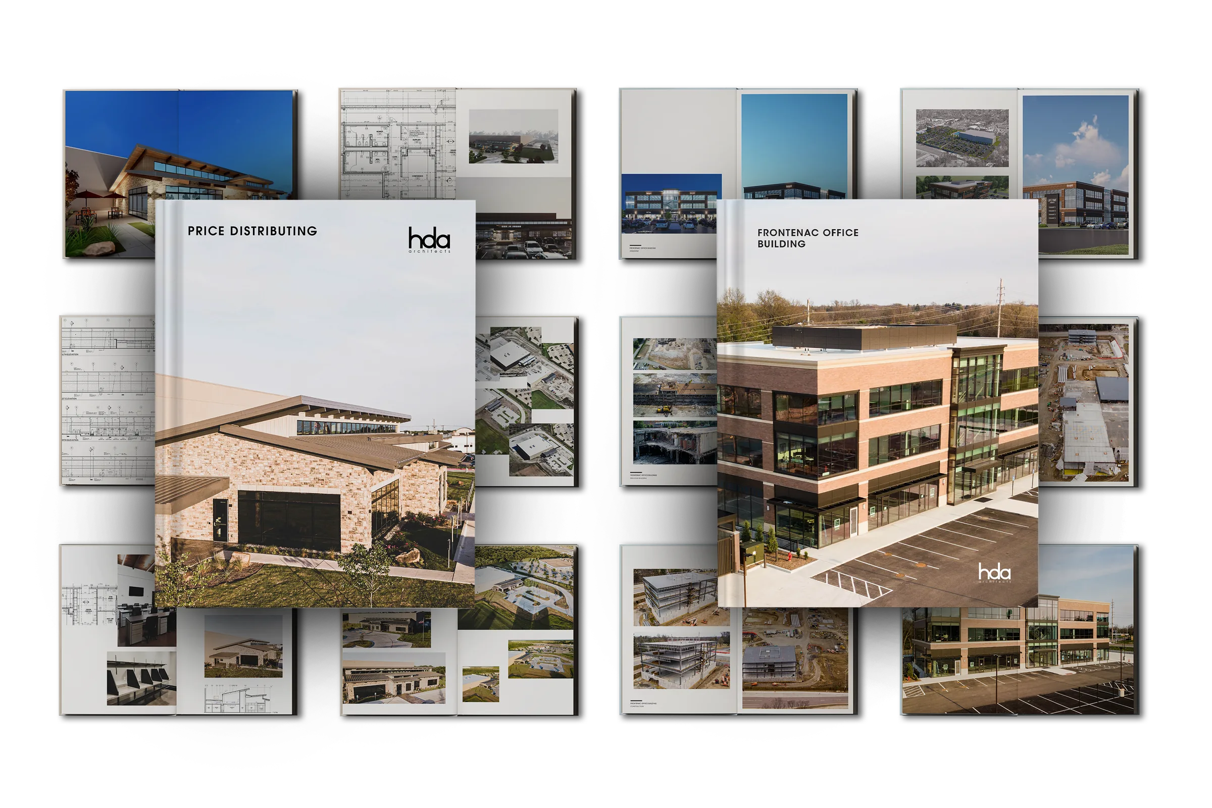 HDA Architects project books